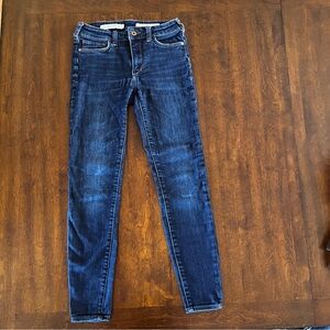 Anthropologie high rise denim leggings 25